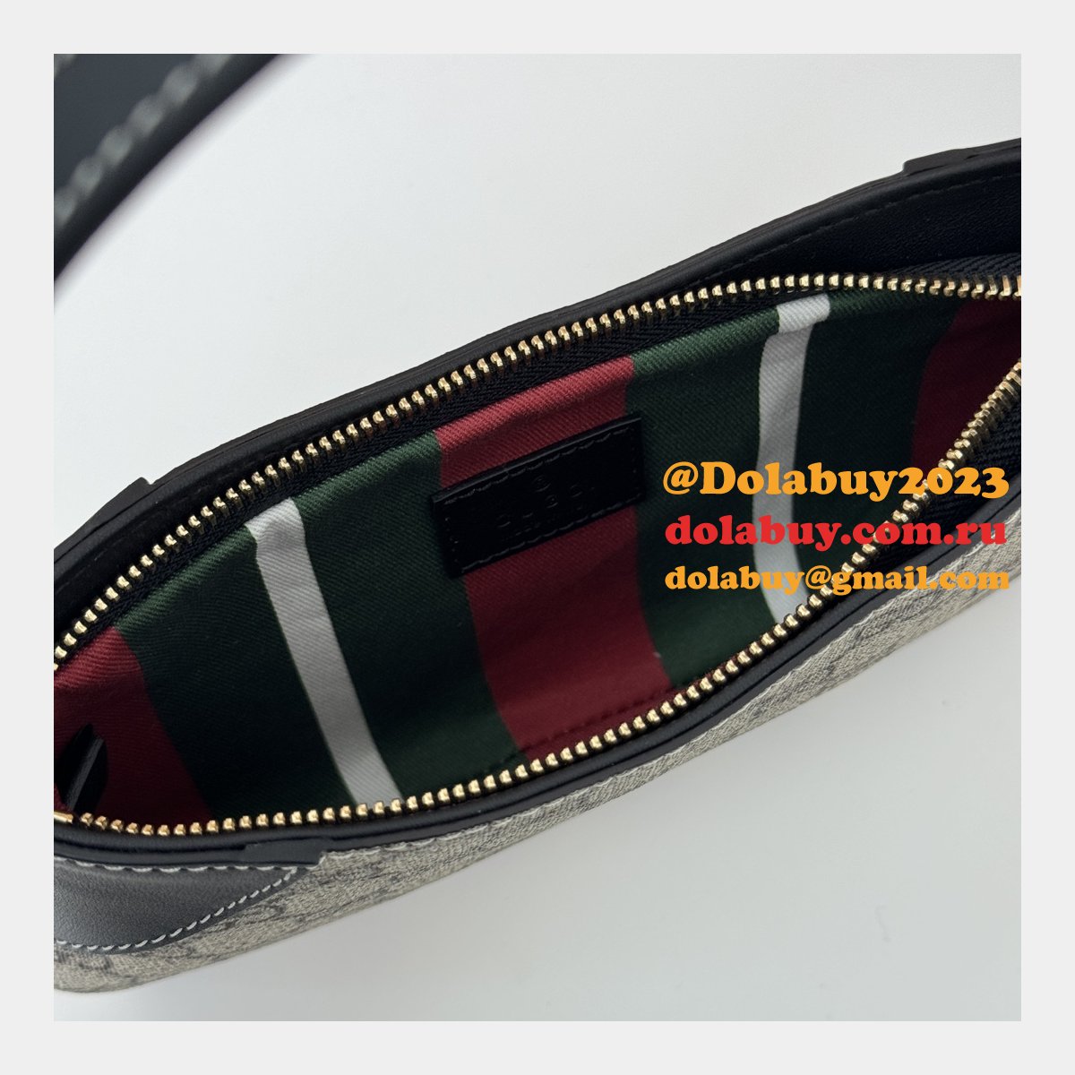 Gucci 7 Star GG Emblem Super Mini Shoulder 820696 Designer Bag