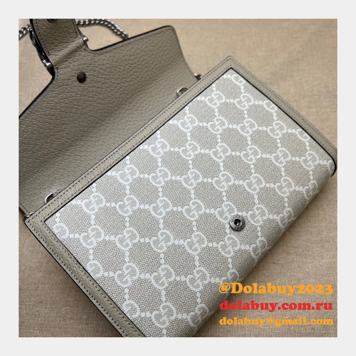 Gucci Fashion 401231 Leather Dionysus Replica Chain Bag