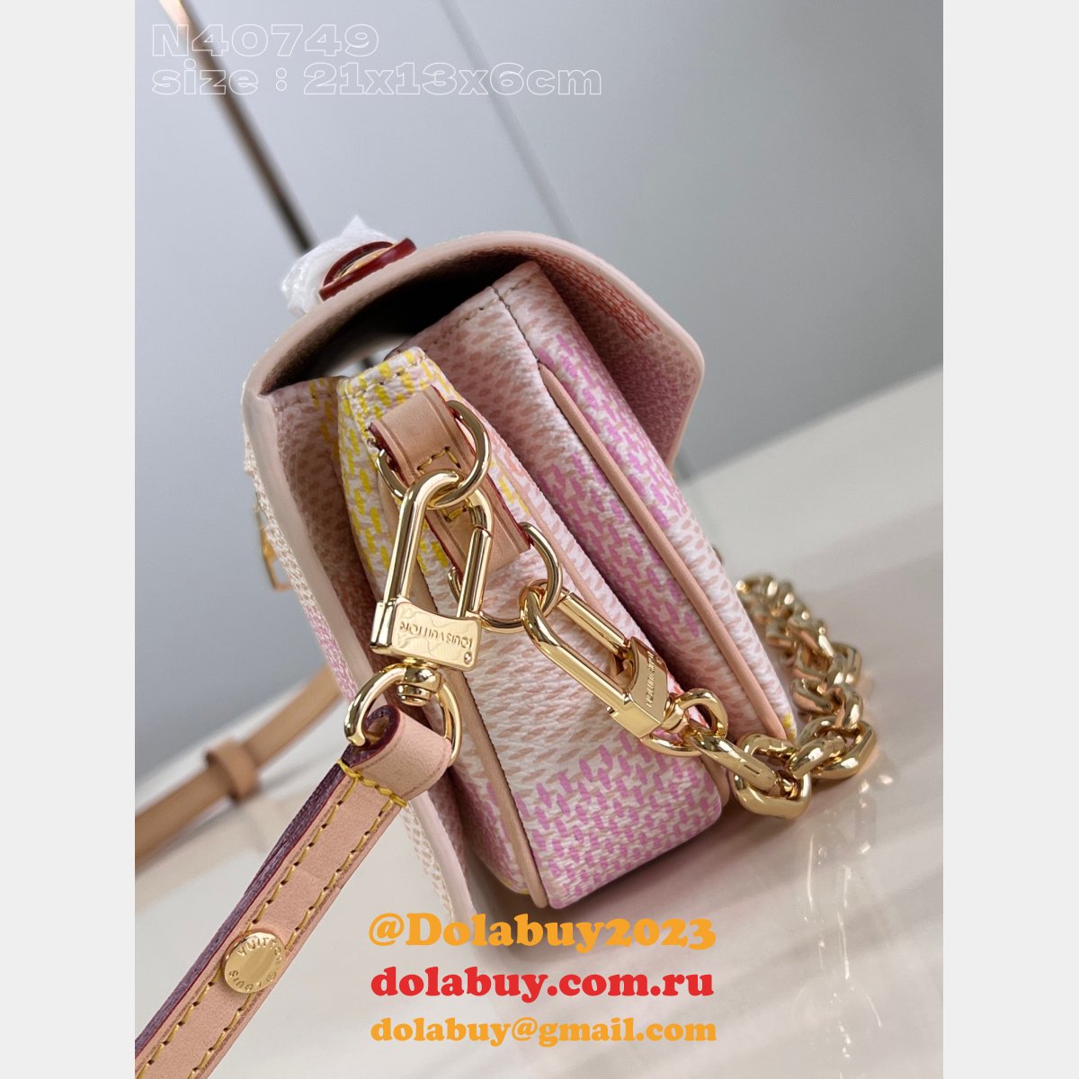 LOUIS VUITTON REPLICA N40749 Pochette Metis East West