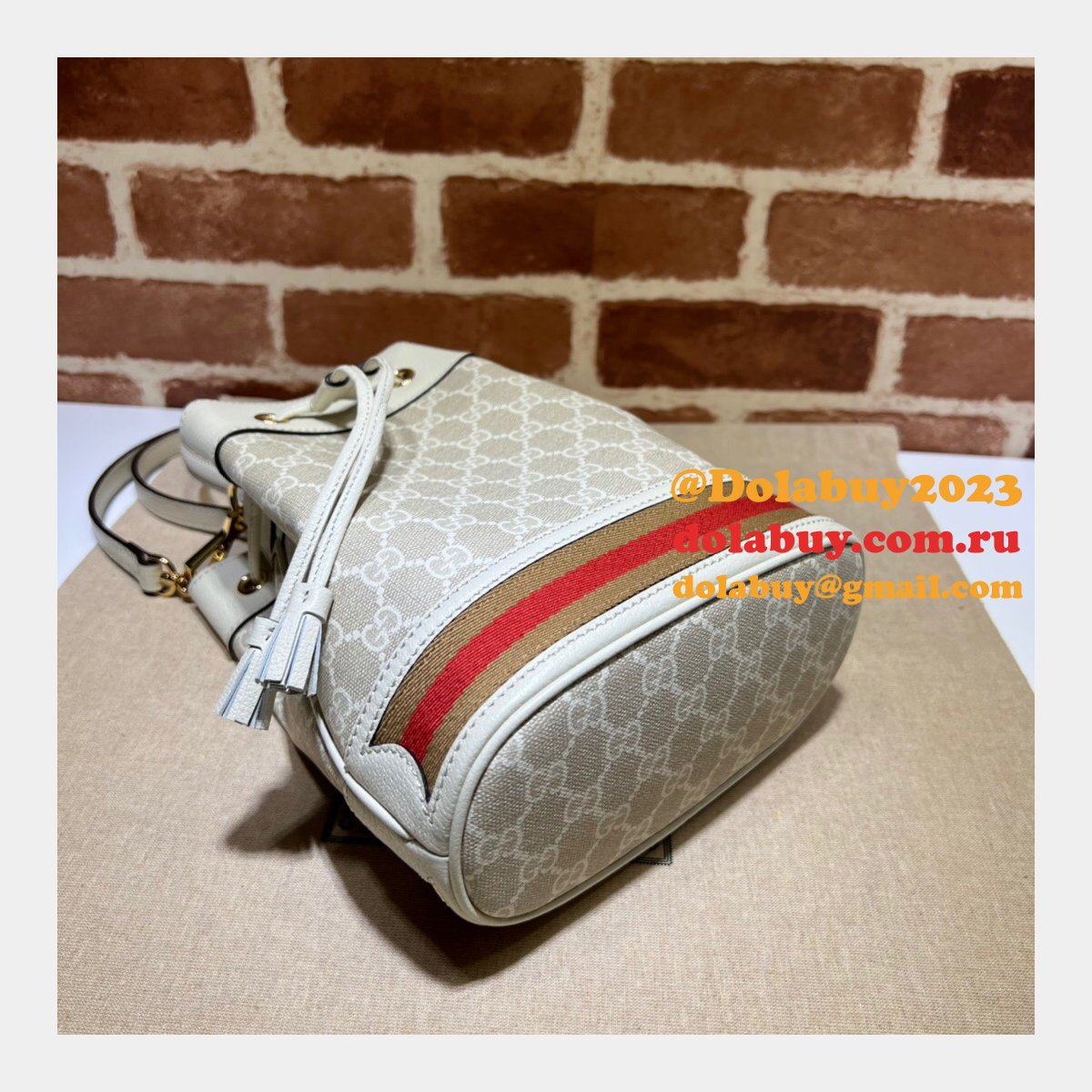 G*u*i 550621 ophidia small gg bucket best replica bag