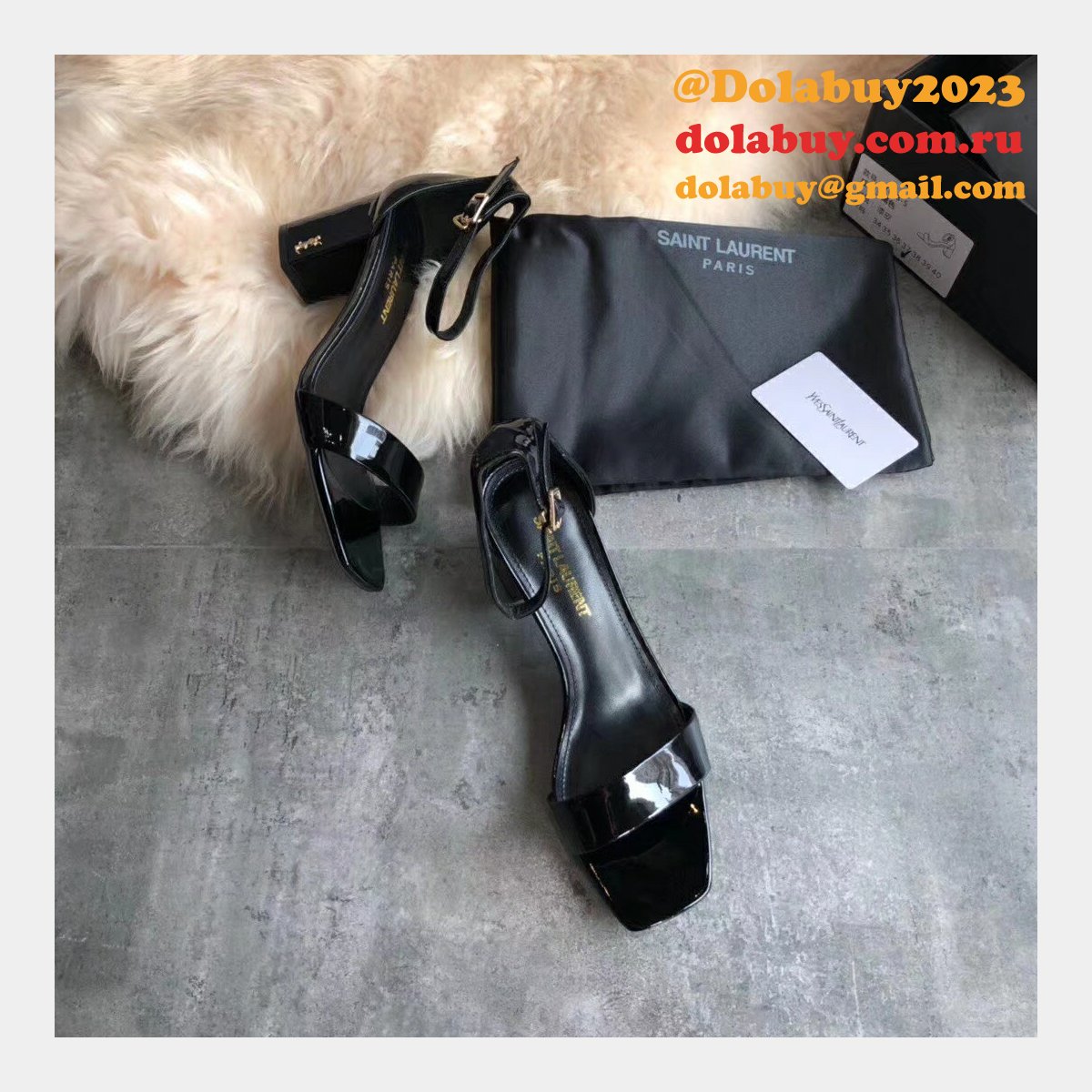 Saint Laurent Sandals 002