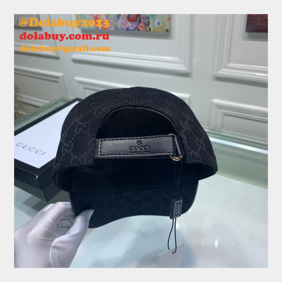 High Quality Gucci NY Baseball cap