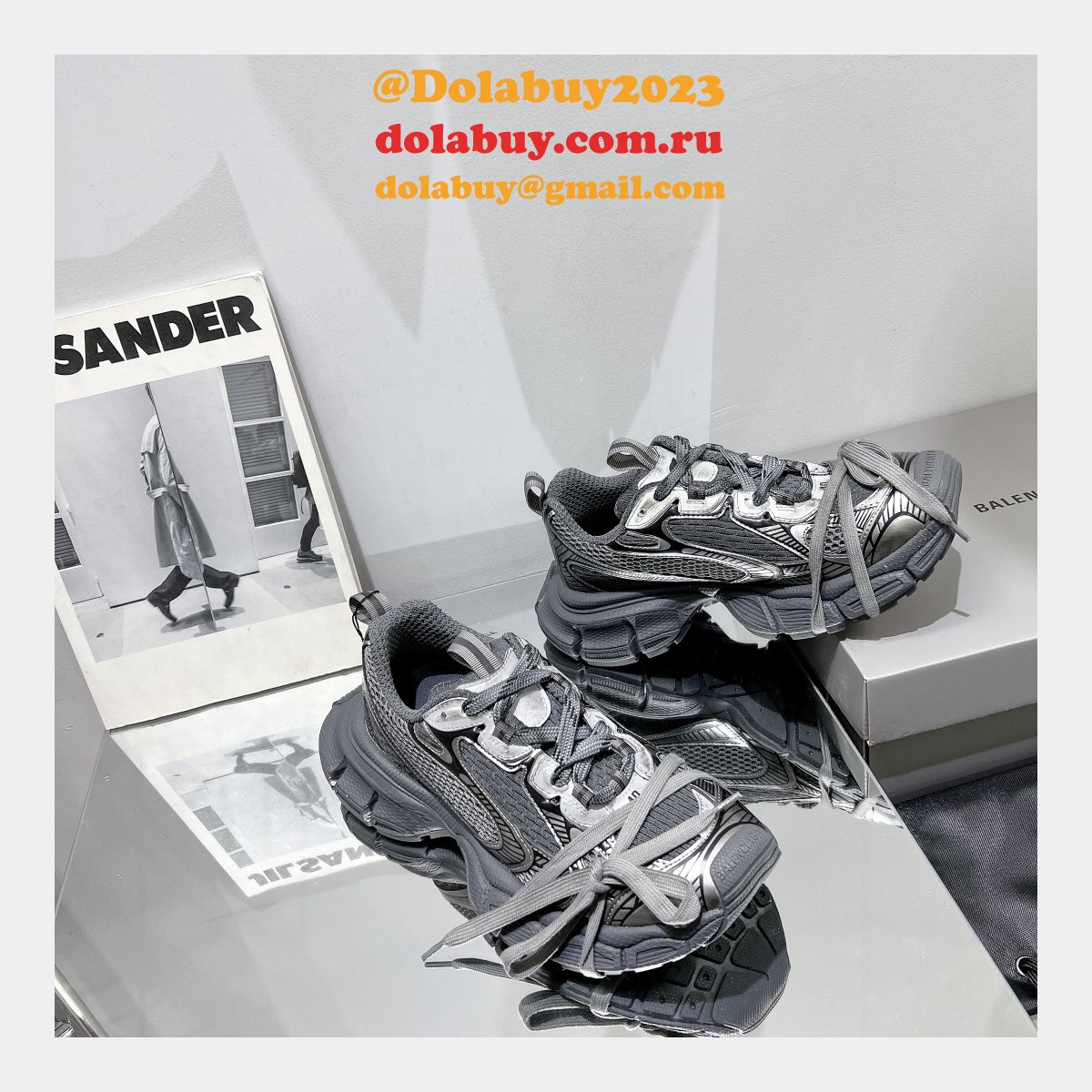 Best Quality Replica Balenciaga Dad Retro Sneakers 1:1 Casual