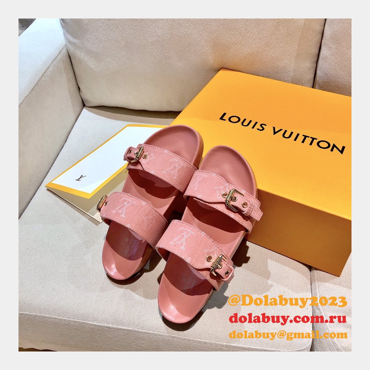 Louis Vuitton replica slippers shoes Every Designer