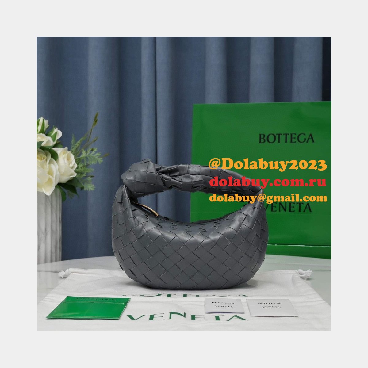 Buy First Copy Replica Bottega Veneta Jodie Clutch Bag online from China