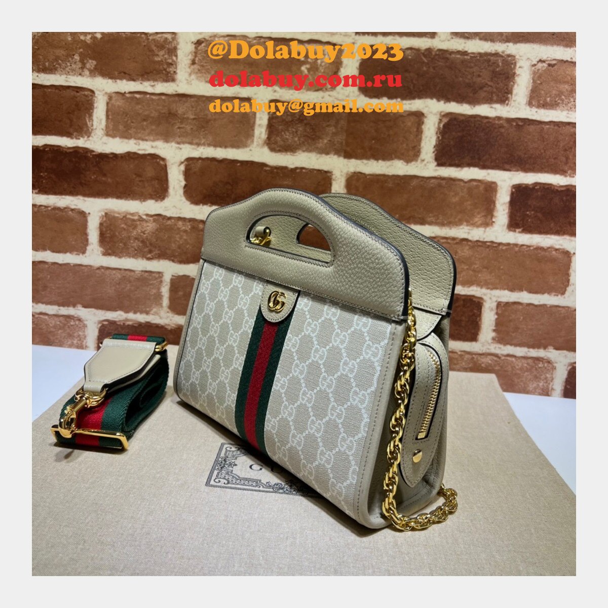 G*u*i replica 693724 ophidia 7 star gg tote canvas purses