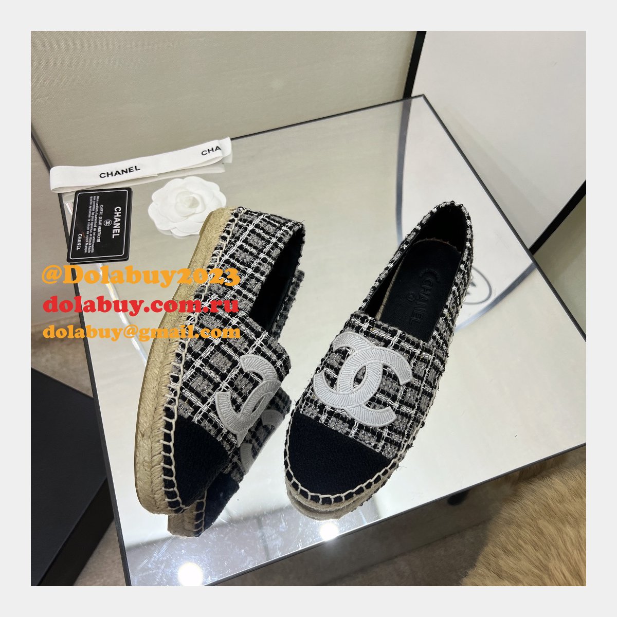 Top Quality Fashion CC ESPADRILLES SHOESE