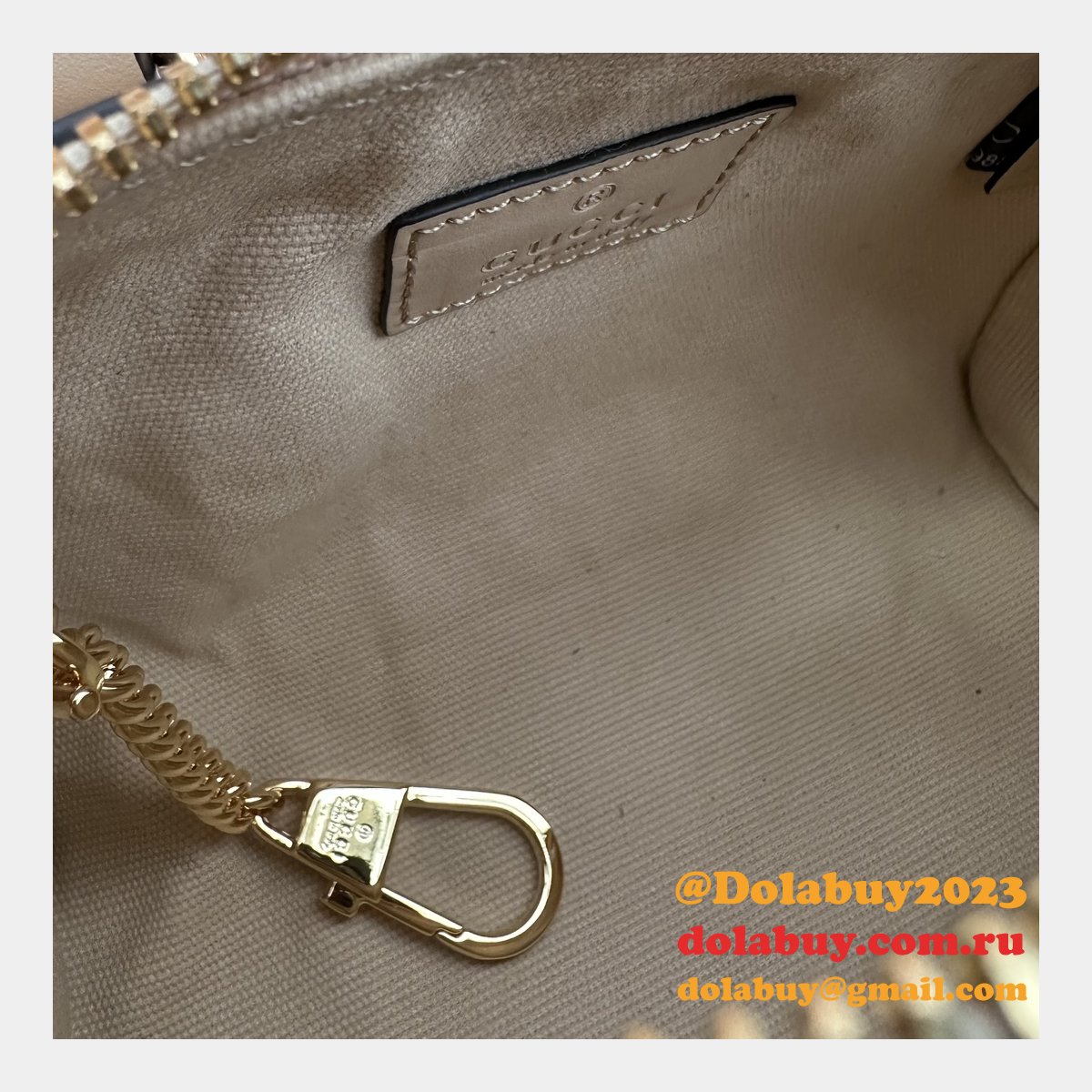Replica 790130 GG Super Mini Top Handle Gucci Designer Bag