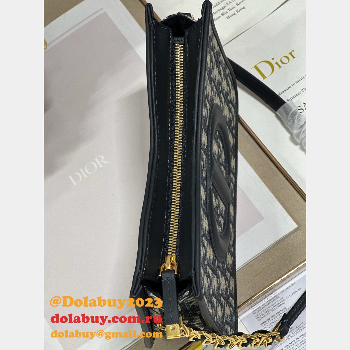 CD Signature Hobo 8017 Shop High Quality Fake Bag