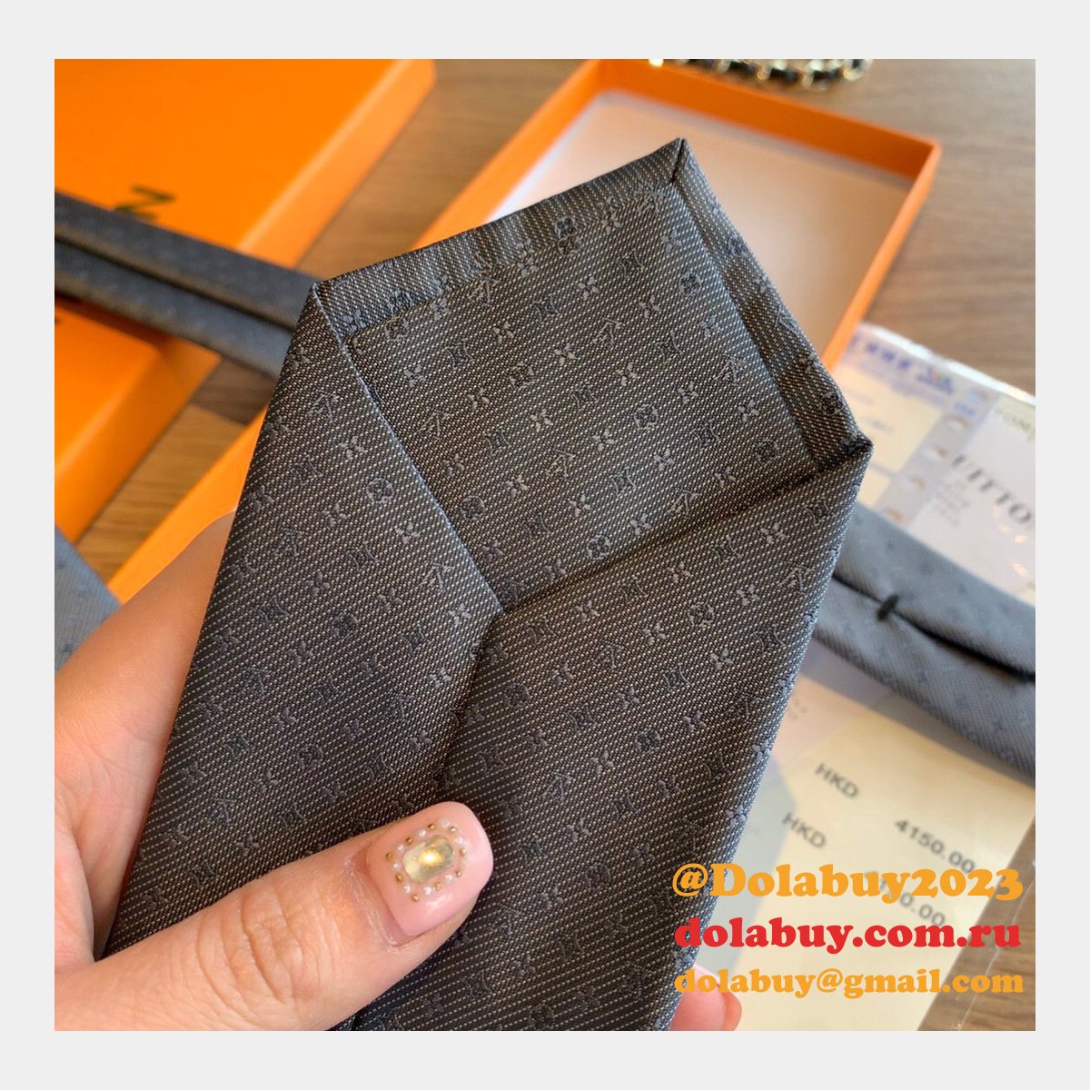 Louis Vuitton High Quality Small logo jacquard