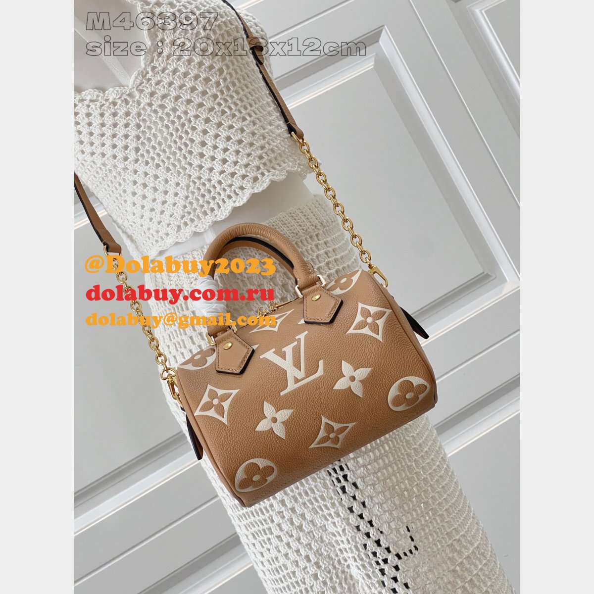 Wholesale Inspired Speedy Bandoulière 20 Louis Vuitton High Quality M46397 Bags