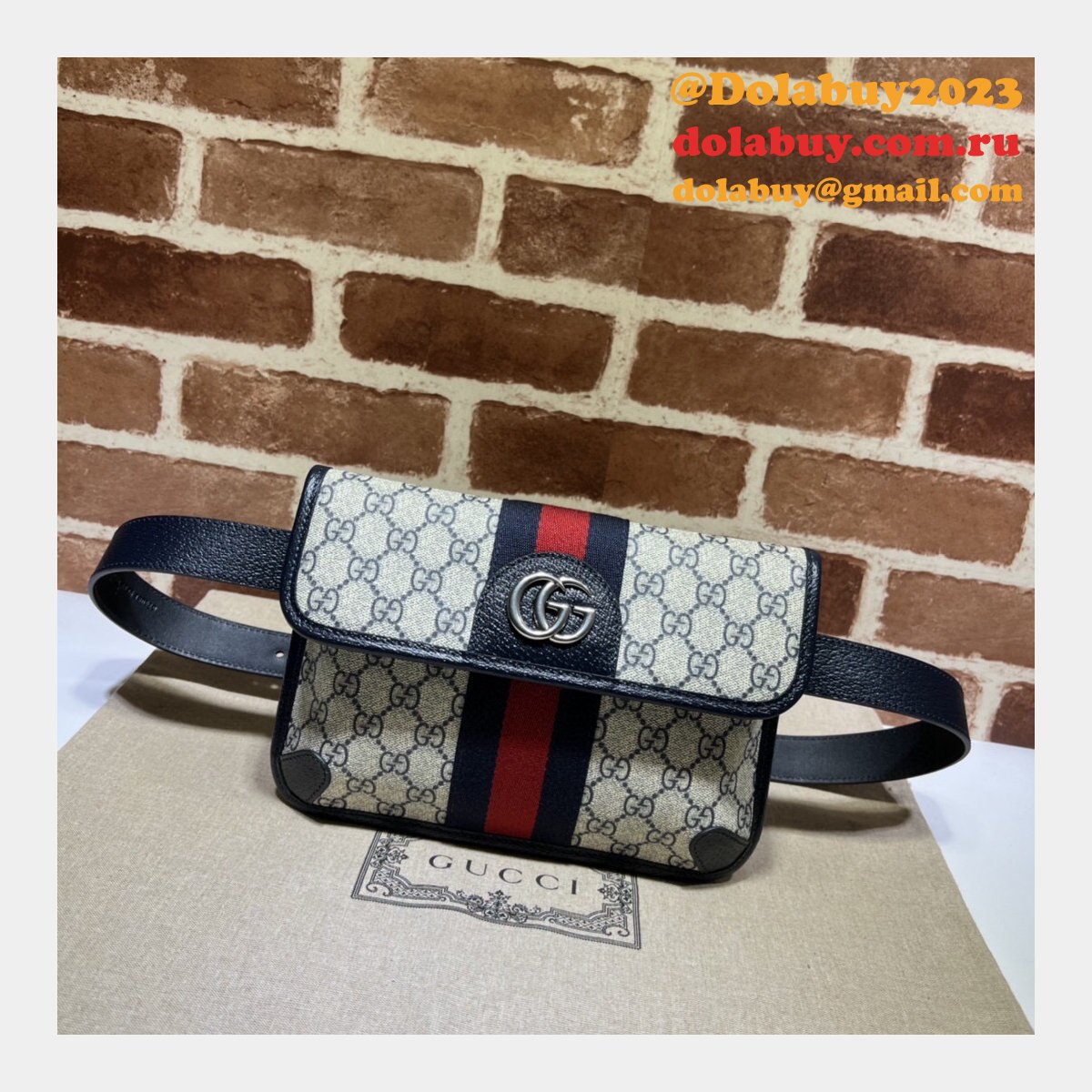 Fake Designer Gucci Ophidia Belt #674081 Bag Purse