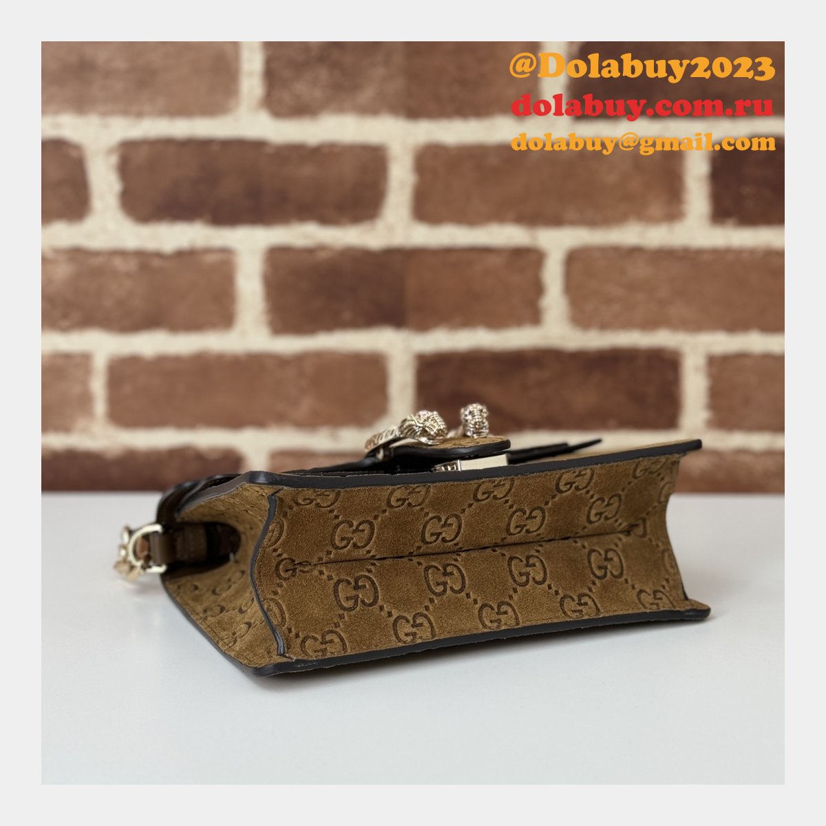Dionysus Gucci Duplicate Top Handle 813400 Brown Bag