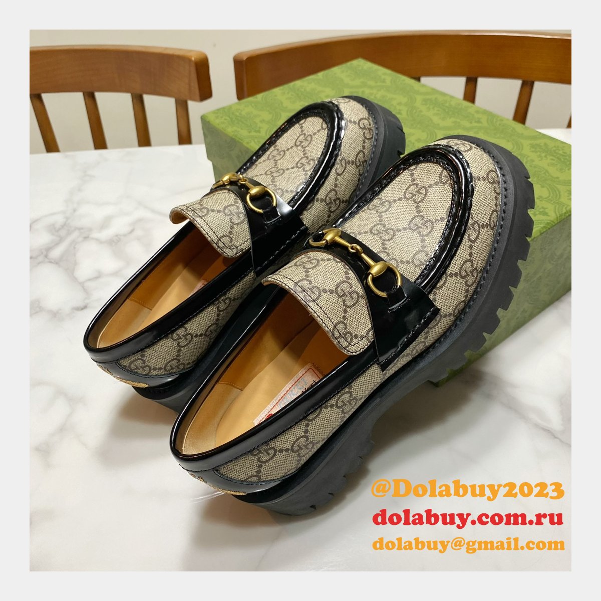 G*u*i replica loafers moccasins shop men shoes