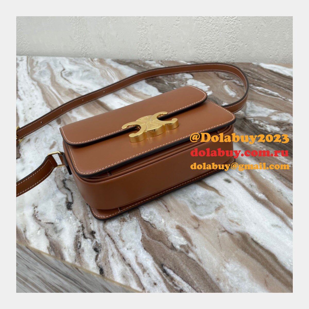 Celine Replica Knock Off Triomphe Micro Luggage 18.5 cm Handbags