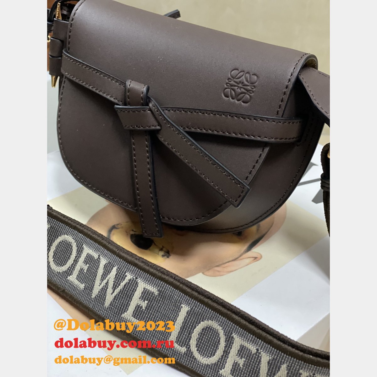 Top Quality Replica LOEWE Gate Dual 61824 MINI