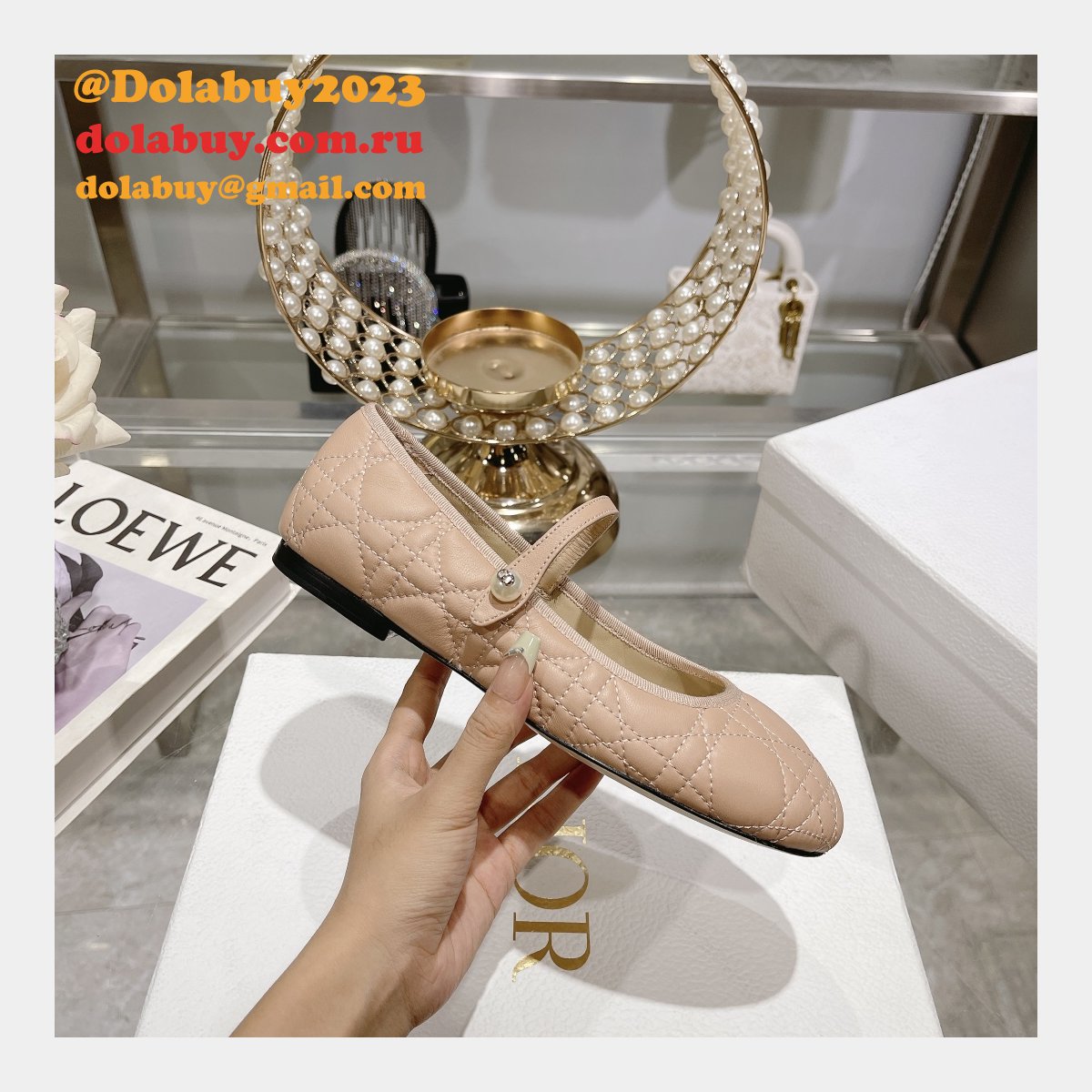 Top Quality Wholesale DIOR ballet flats