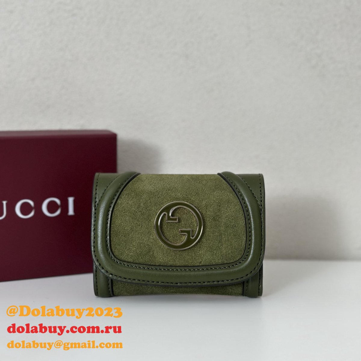 Gucci Knockoff Blondie Card Case Leathergoods 818811 Bag