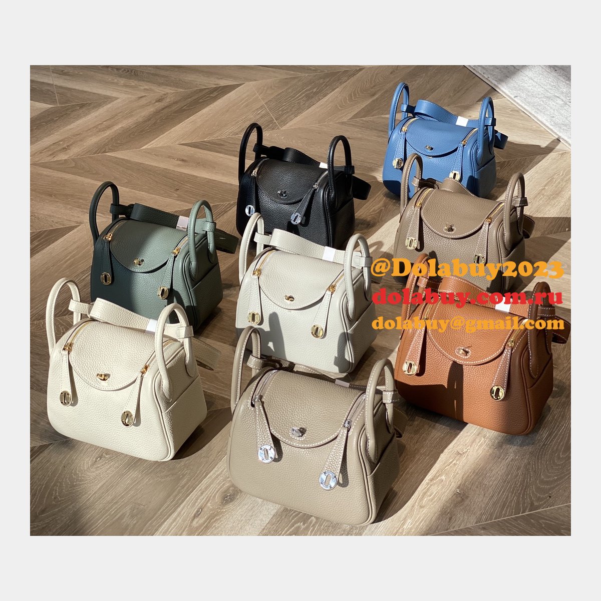 AAAA Customize Hermes Replica Lindy Bags