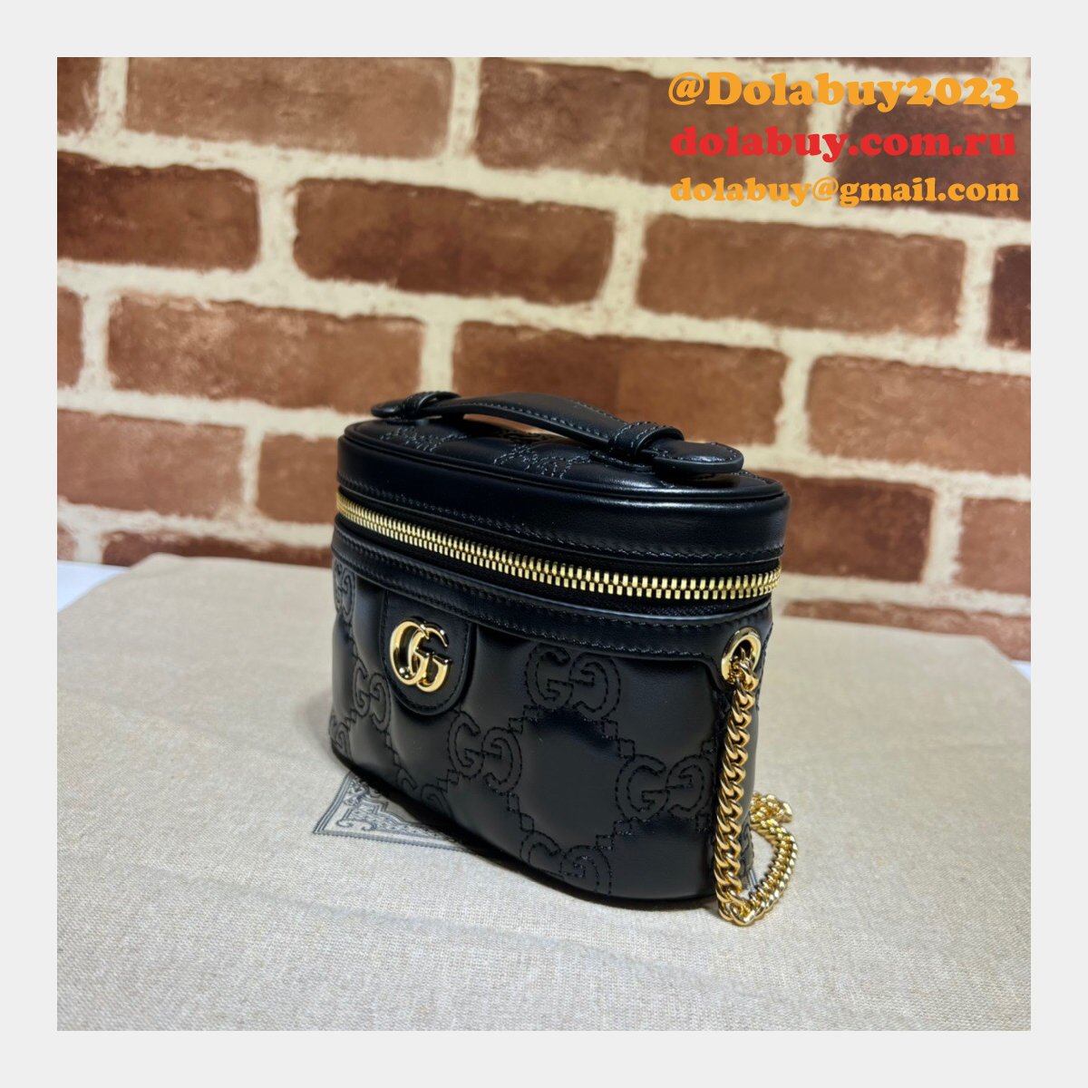 best G*u*i 723770 aaa fake gg matelassé top handle bag