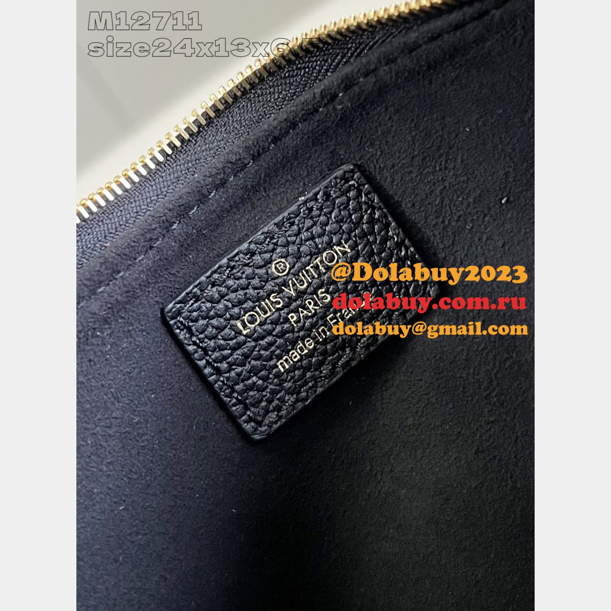 Replica Louis Vuitton Pochette Métis Black Luxury M12711 Bag