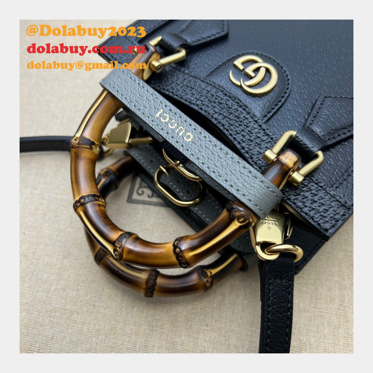 Gucci Replicas Diana 1:1 Mirror Tote Perfect 739079 Bag