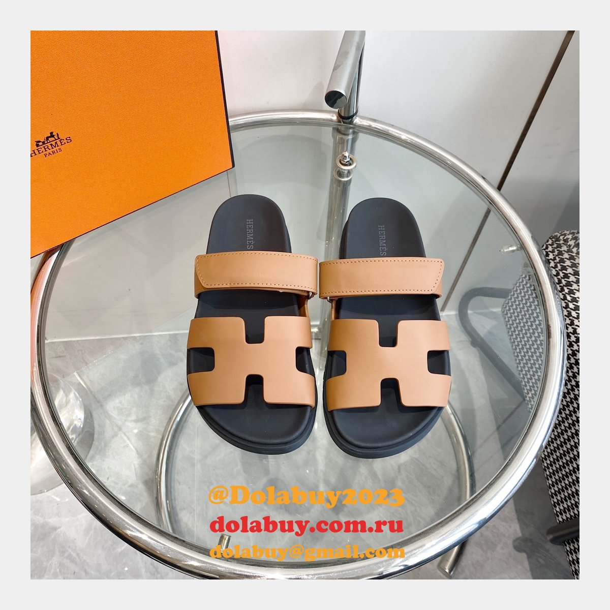 7 Star Hermes Chypre sandal Designer