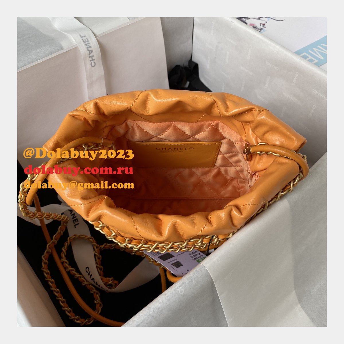 7 Star CC Wholesale AS3980 CALFSKIN CC BAG 20CM