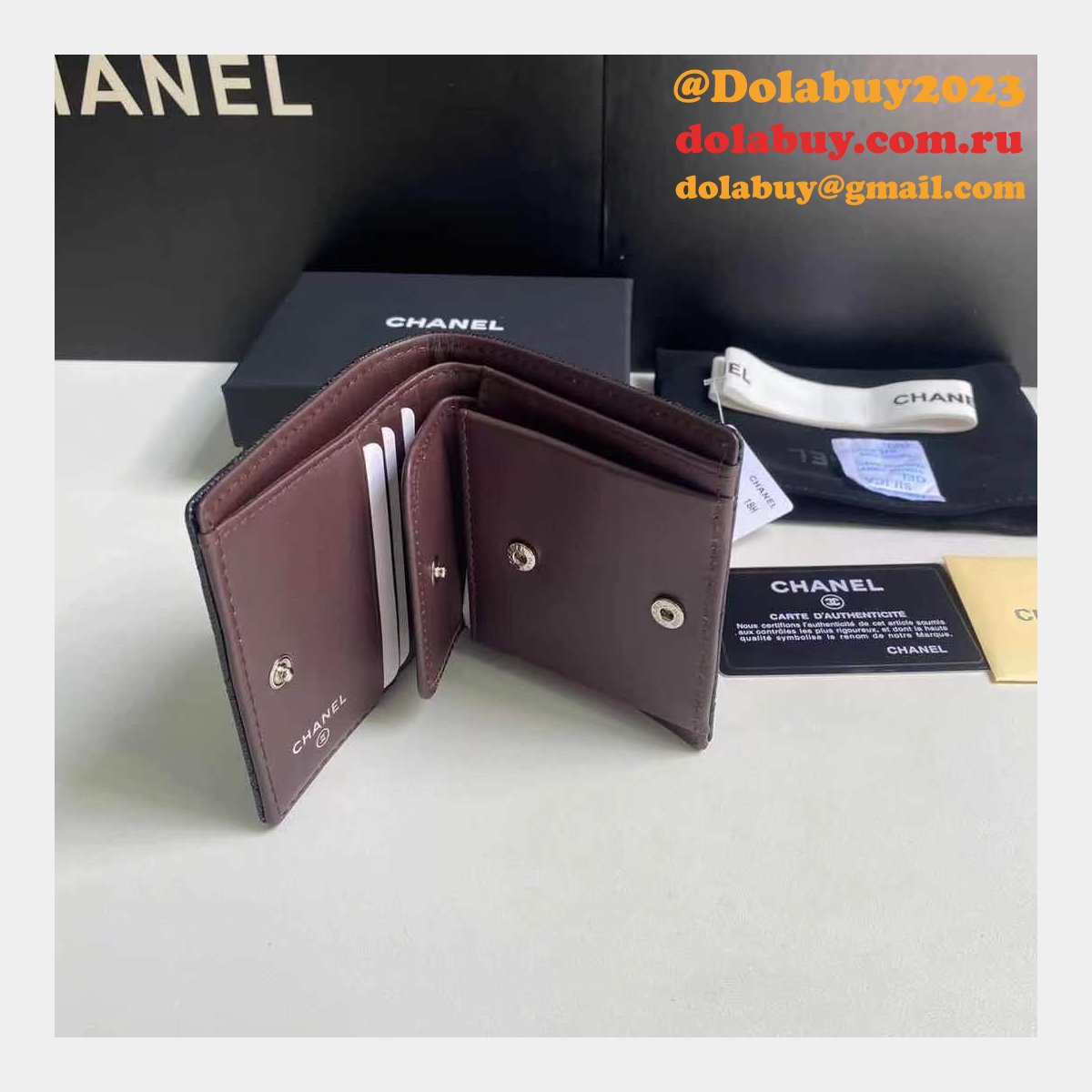 Top Quality CC Short folding wallet 0315