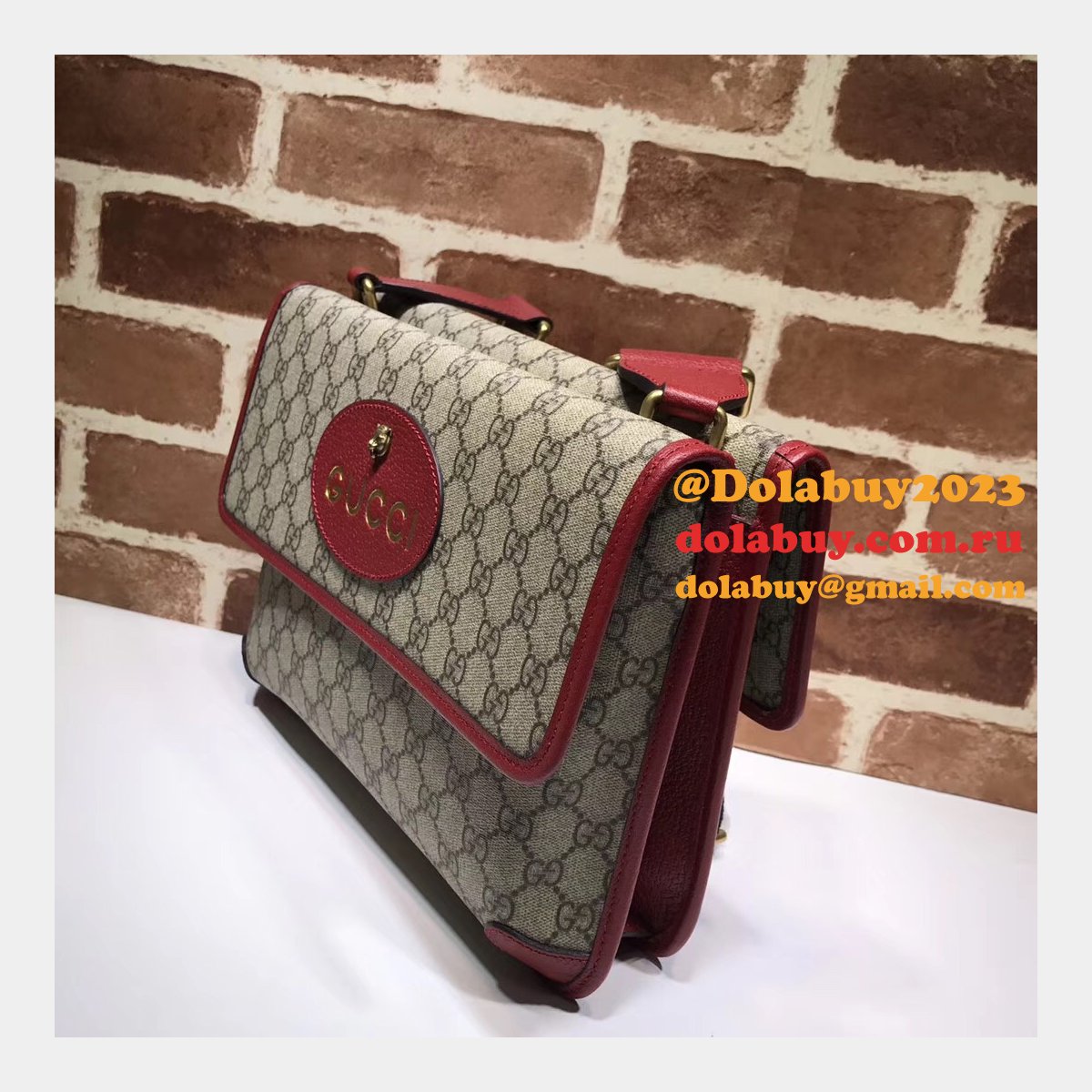 G*u*i best top quality gg supreme messenger 495654 bag