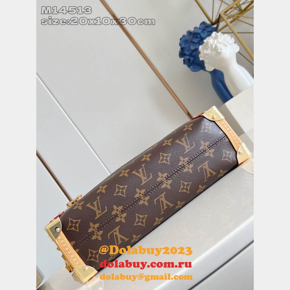 Louis Vuitton 1:1 Mirror M14513 Side Trunk GM Monogram Bag