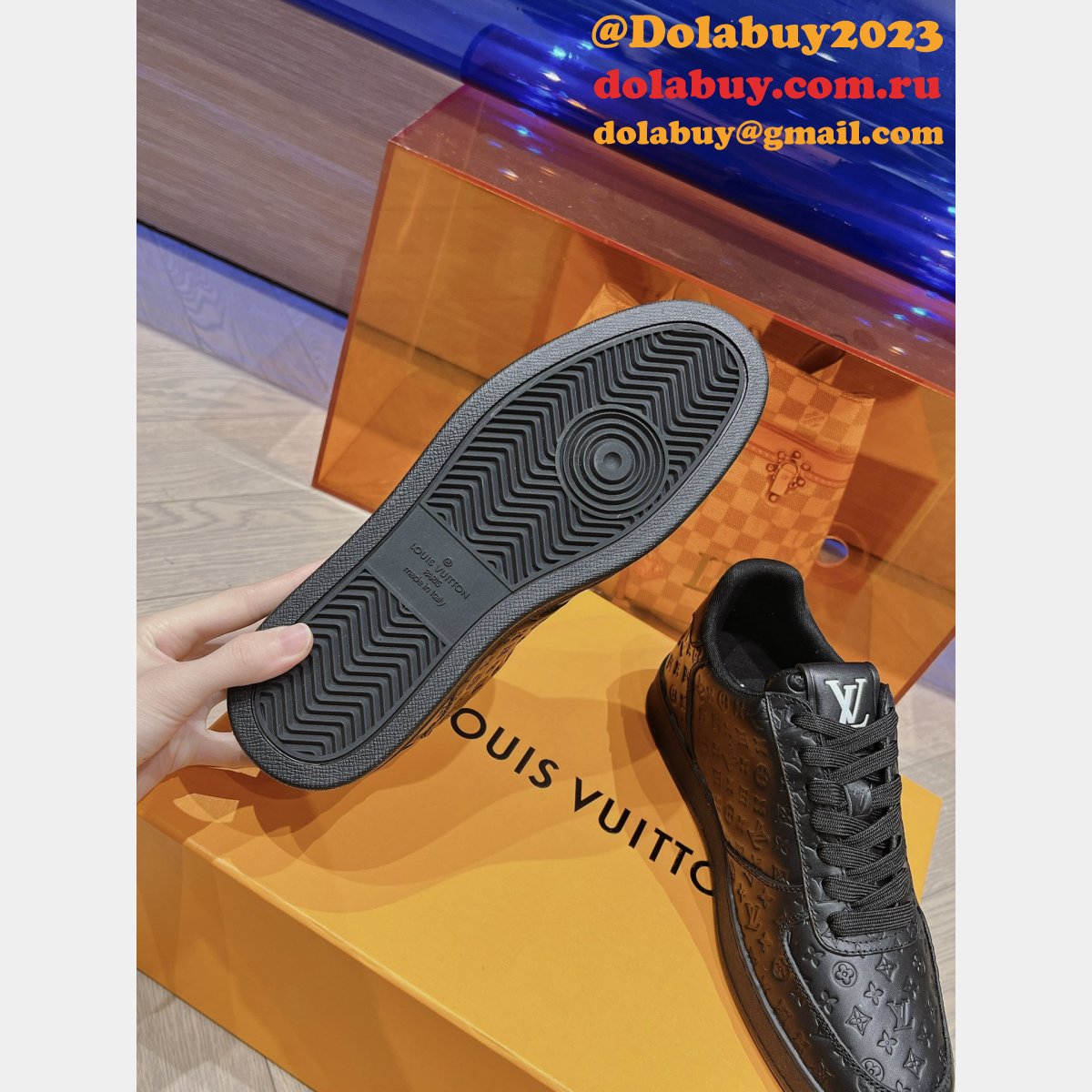 Best Luxury Rivoli Sneaker INSPIRED LOUIS VUITTON