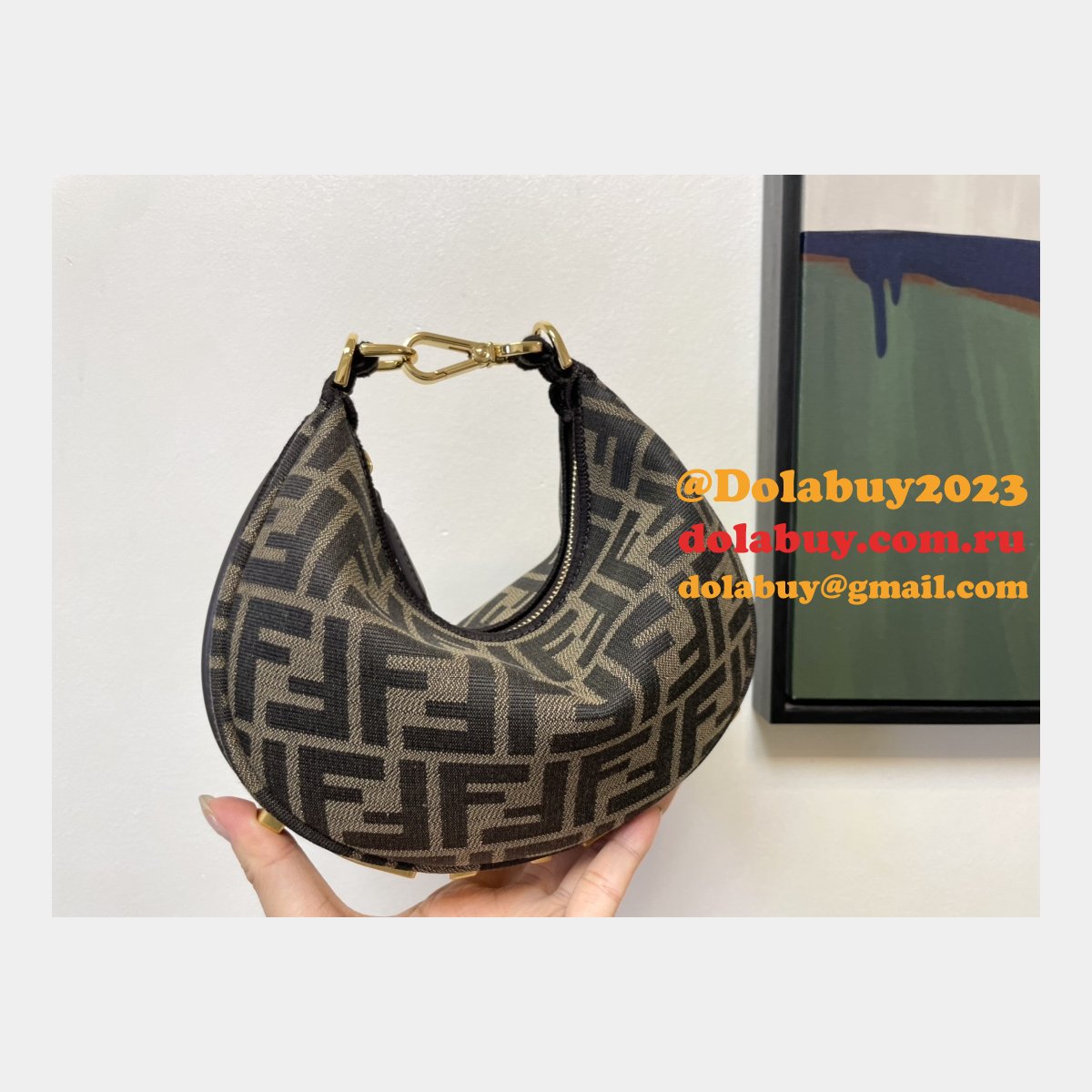 Our Dolabuy Best Praphy 56853 Designer Replica Fendi Bag