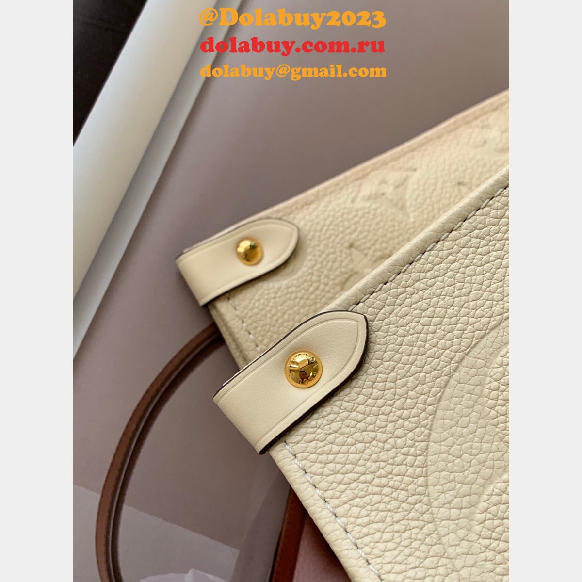 Louis Vuitton Wholesale OnTheGo GM Monogram Empreinte M45081/M44925 Leather