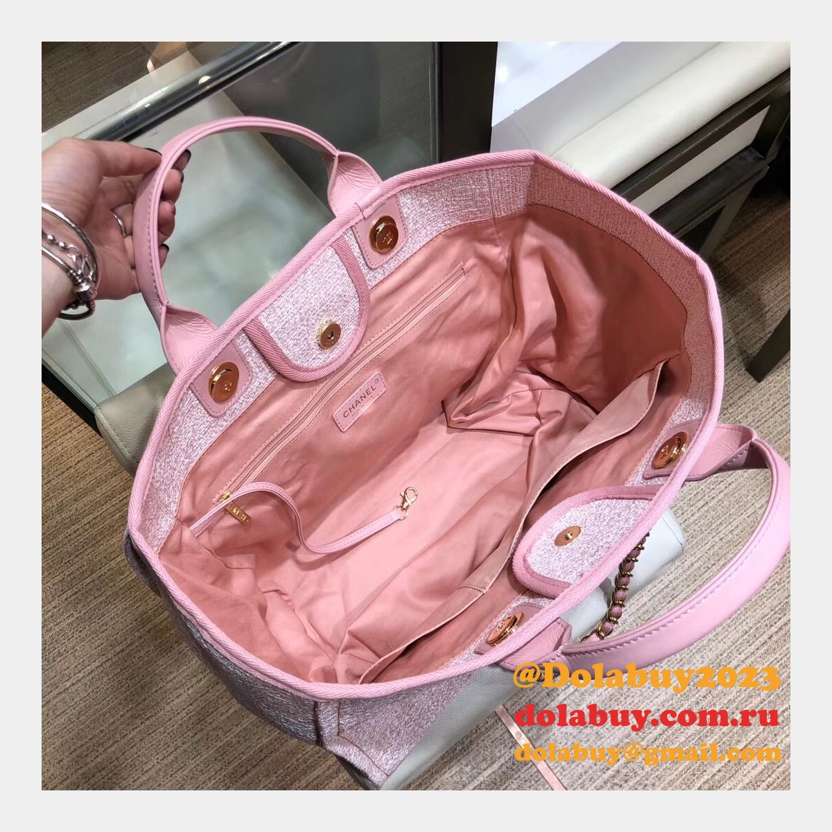 CC Top Quality 2020 Terrycloth Beach Tote Bag