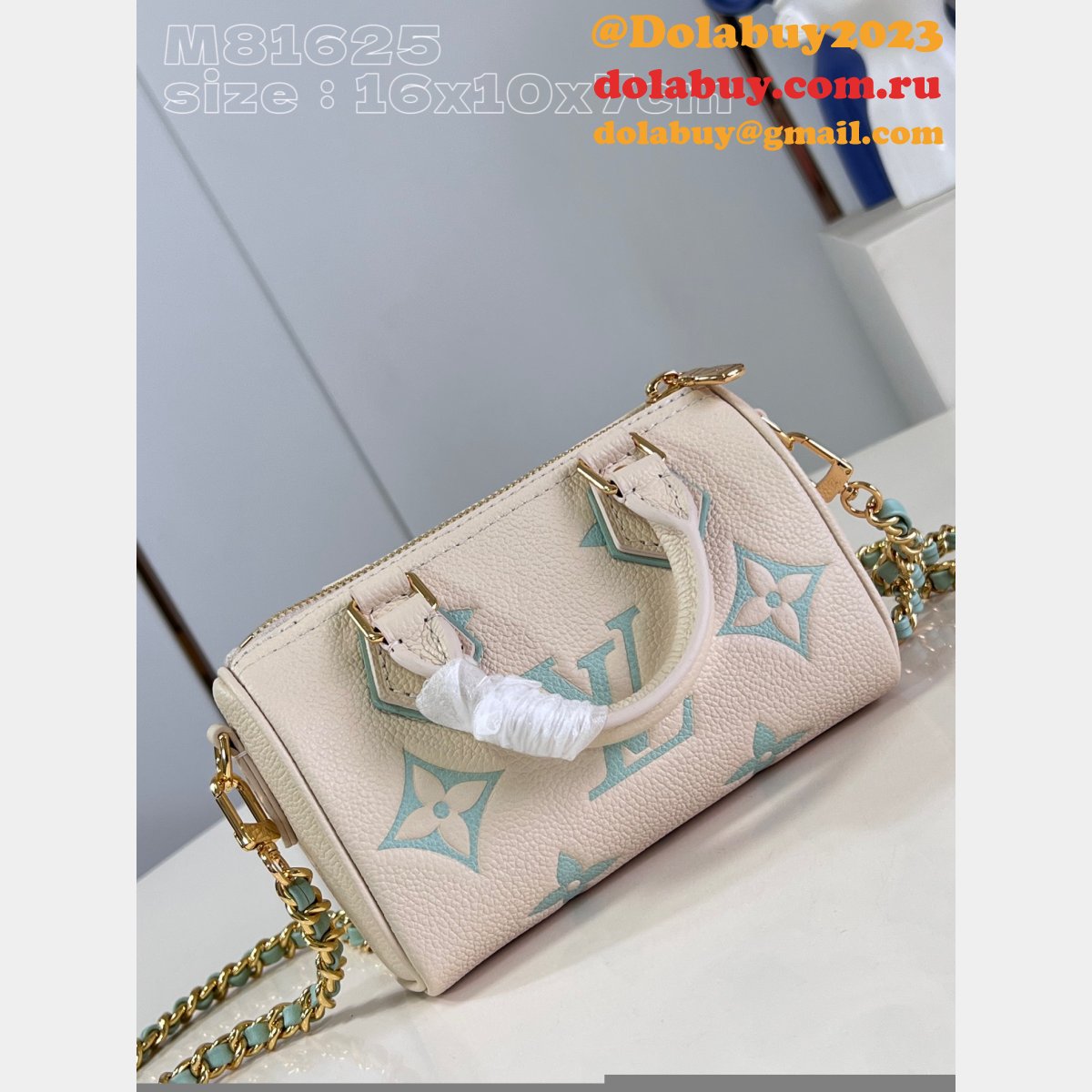 Green M81625 Shop Replica Nano Speedy Louis Vuitton Perfect Handbags