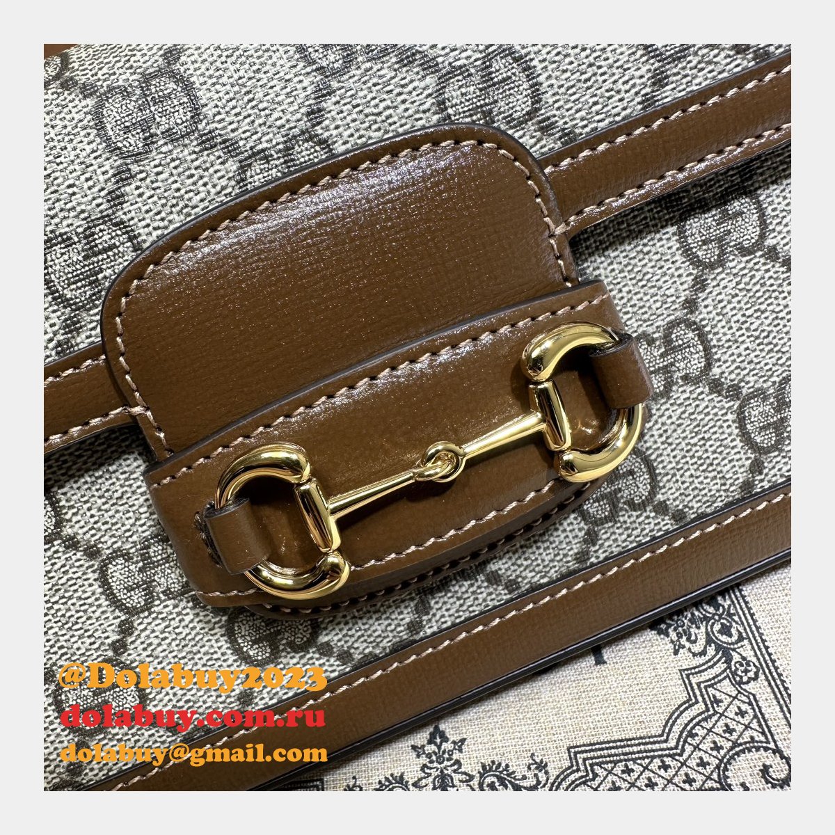 Horsebit 1955 Top Quality Gucci AAA+ 752002 Replica Bag