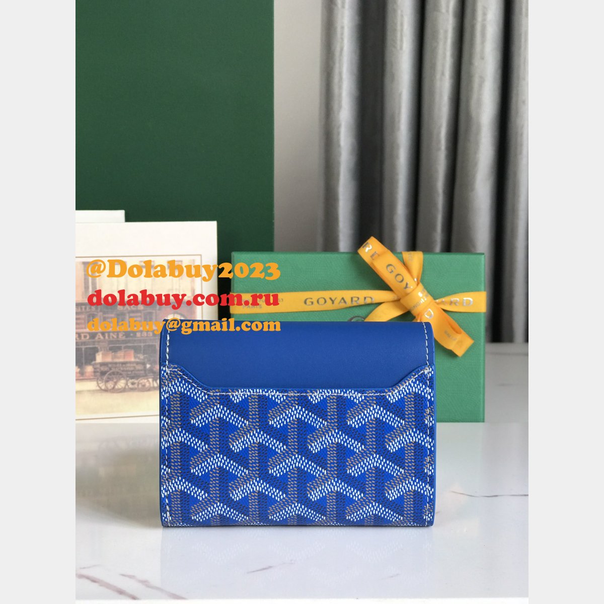 Top Quality Goyardine Saint-Gabriel wallet