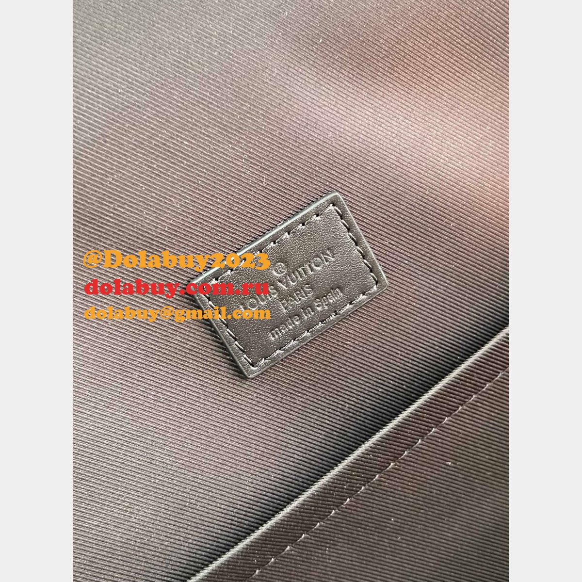 Louis Vuitton Replica Archy Messenger M46328 Bag Monogram Macassar Canvas