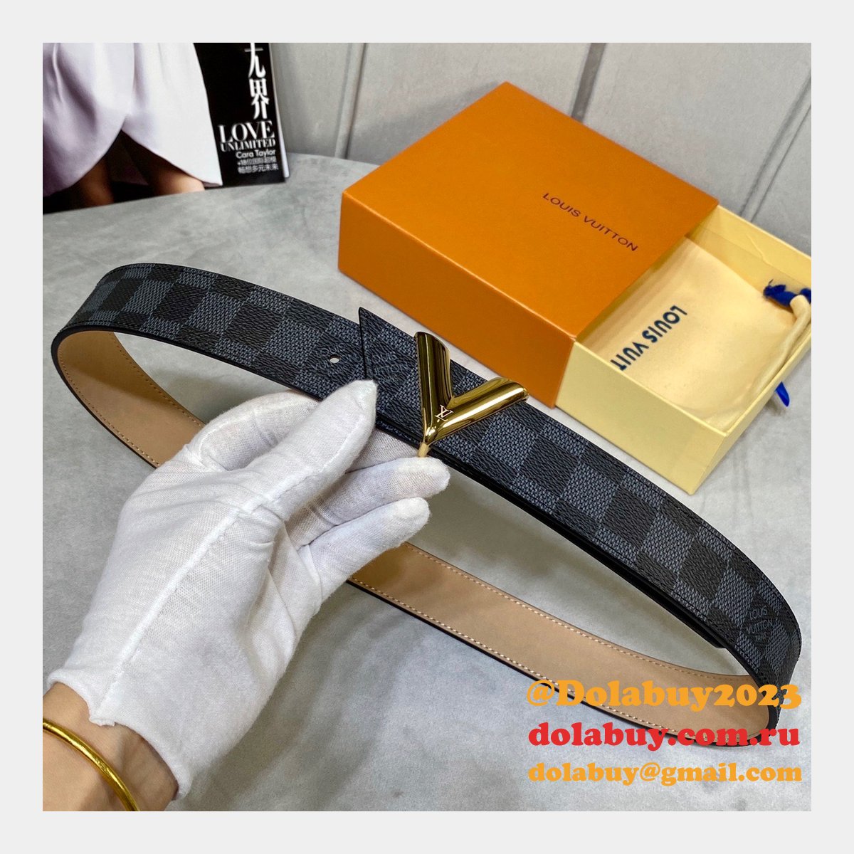 Louis Vuitton 35mm Belts Sale Cheap