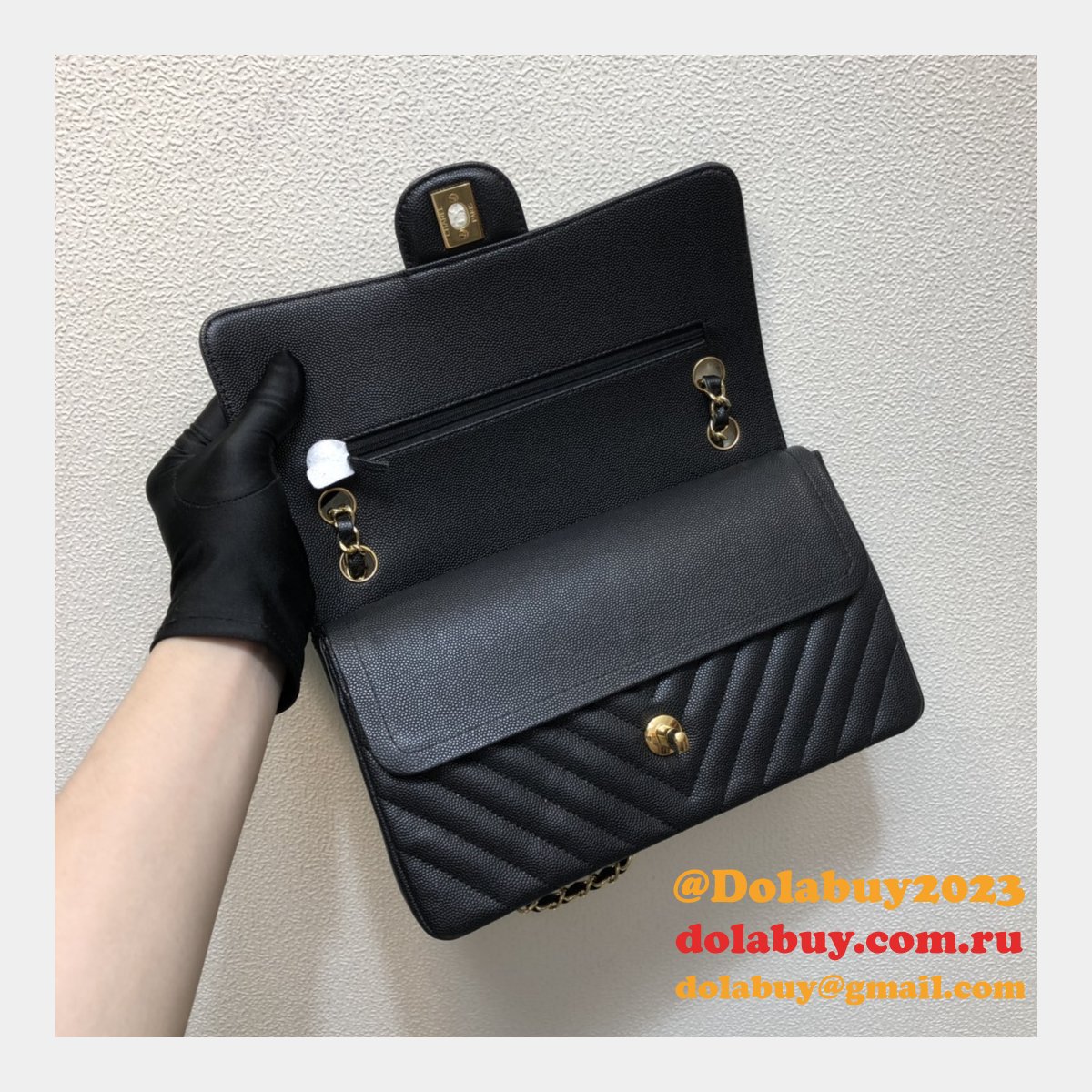 Top Quality CC CF1112 V CLASSICAL HANDBAG 25.5cm