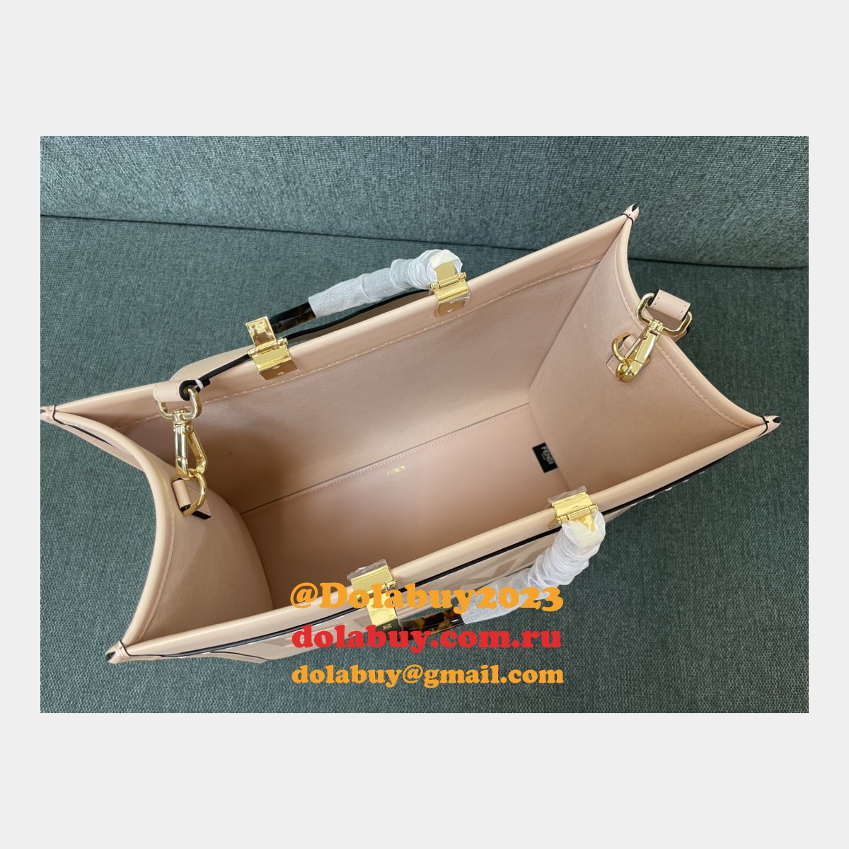 Best Knockoff FENDI TOTE Sunshine SMALL HANDBAG