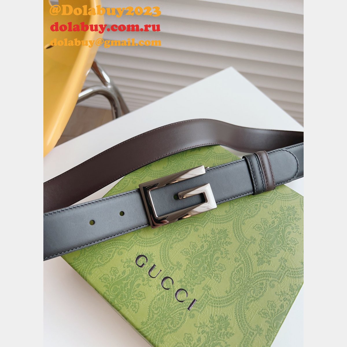 Replica High Quality 3.5CM Gucci 7 Star BELT