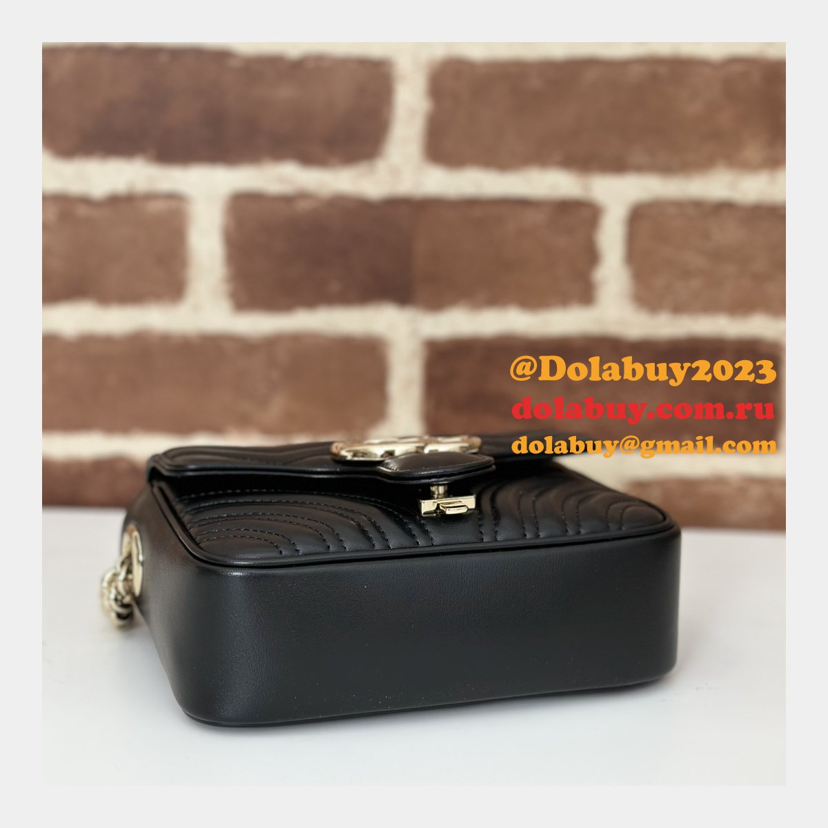 Best GG Marmont Gucci 811238 Top Handle Knockoff Bag