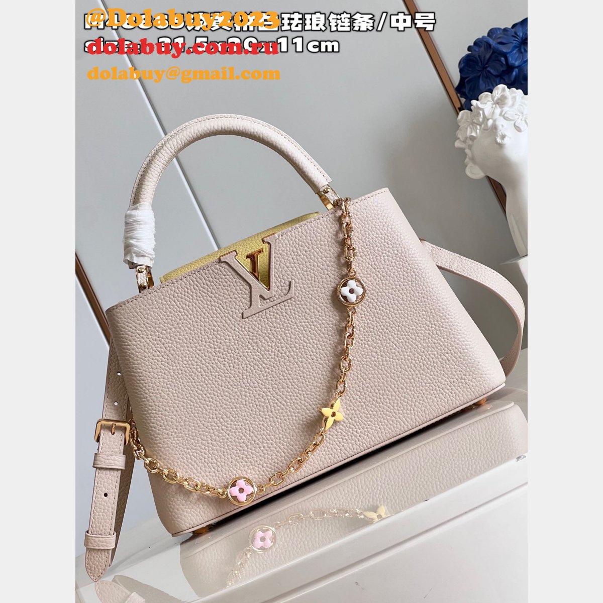 Perfect Designer Inspired Bag M48865 Louis Vuitton Capucines Fake Bag