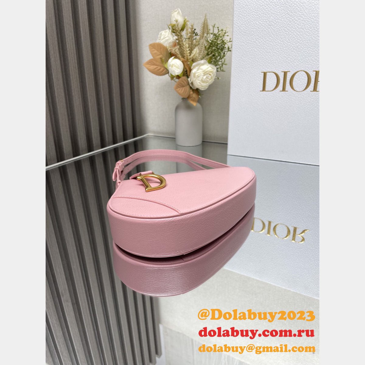 Luxury DIOR NEW SADDLE DESIGNER HANDBAG