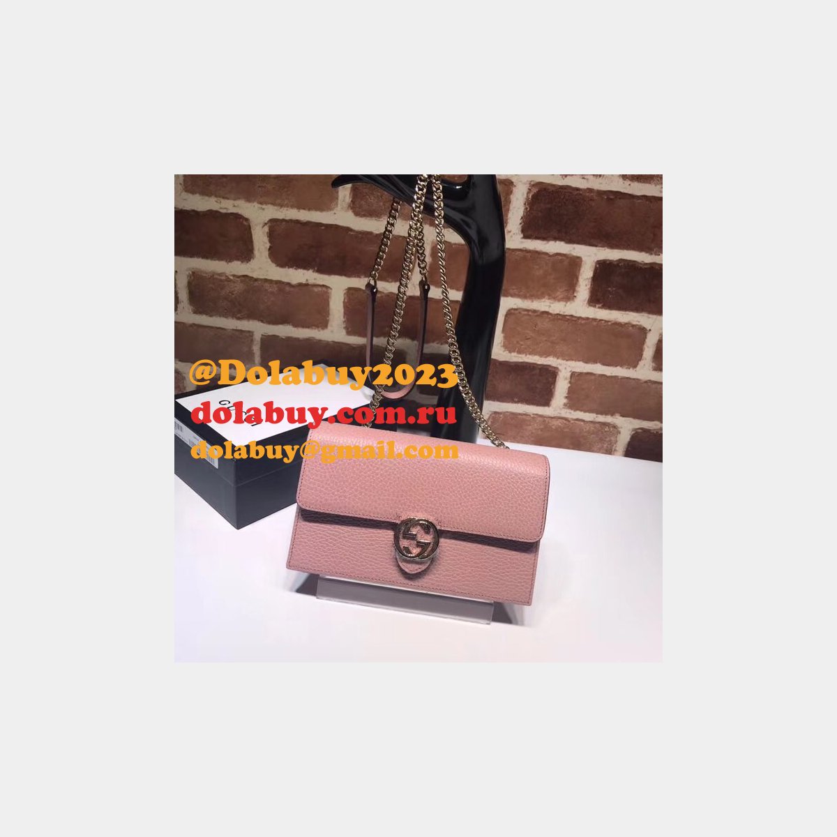 cheap G*u*i 510314 leather interlocking gg 510314 crossbody