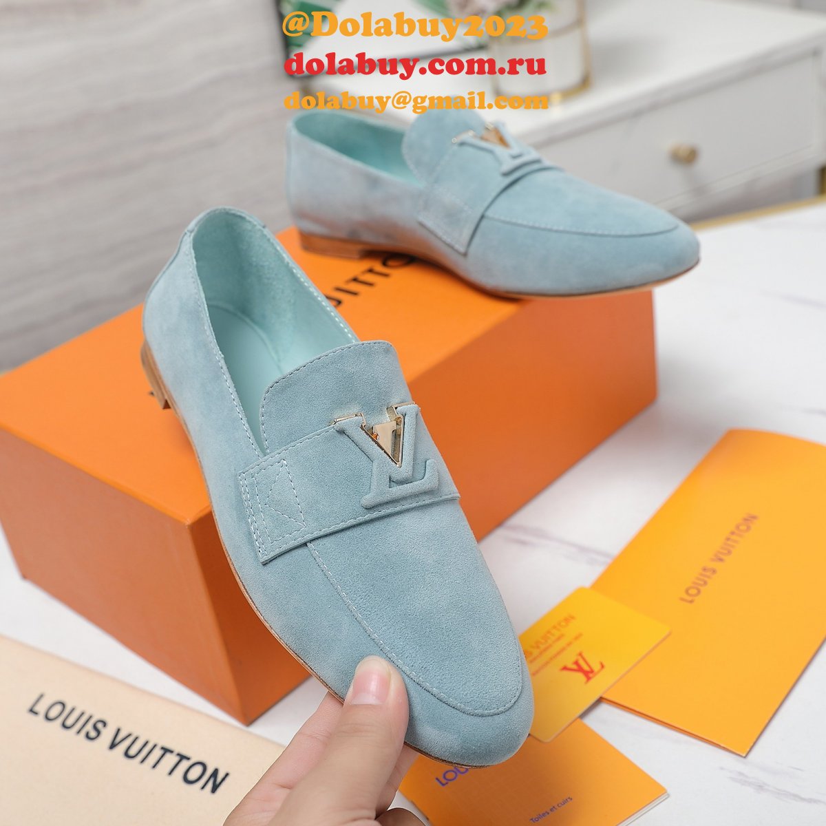 High Quality LV LOAFER SHOES Cheap