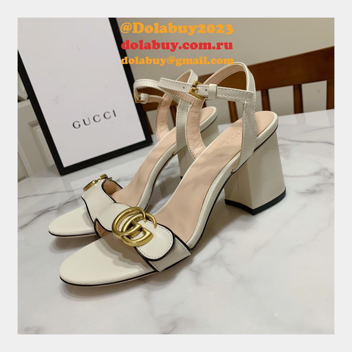 one word G*u*i sandals perfect summer slippers shoes