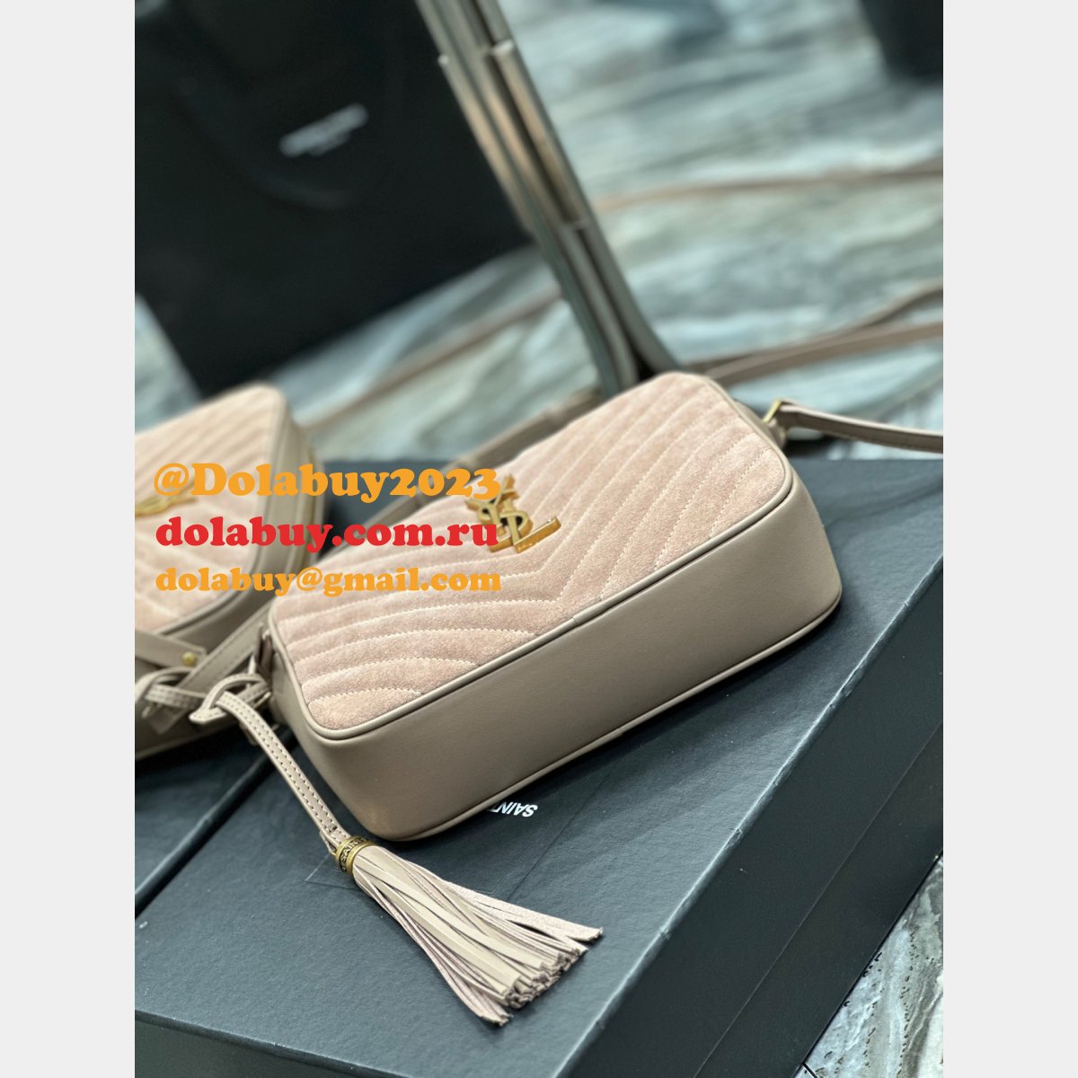 Saint Laurent 520534 Perfect Lou Camera Shoulder Cheap Bag